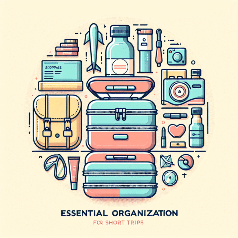 dicas de organização cápsula essenciais para viagens curtas