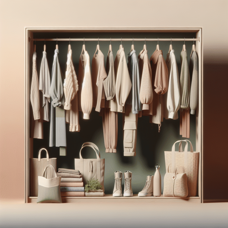 moda minimalista: como criar um guarda-roupa cápsula sustentável