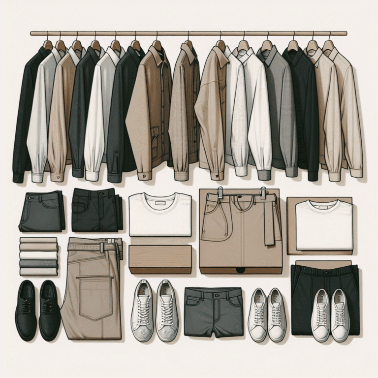 como montar looks cápsula minimalistas para o dia a dia