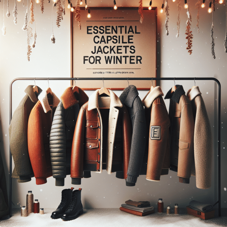 jaquetas cápsula essenciais para inverno