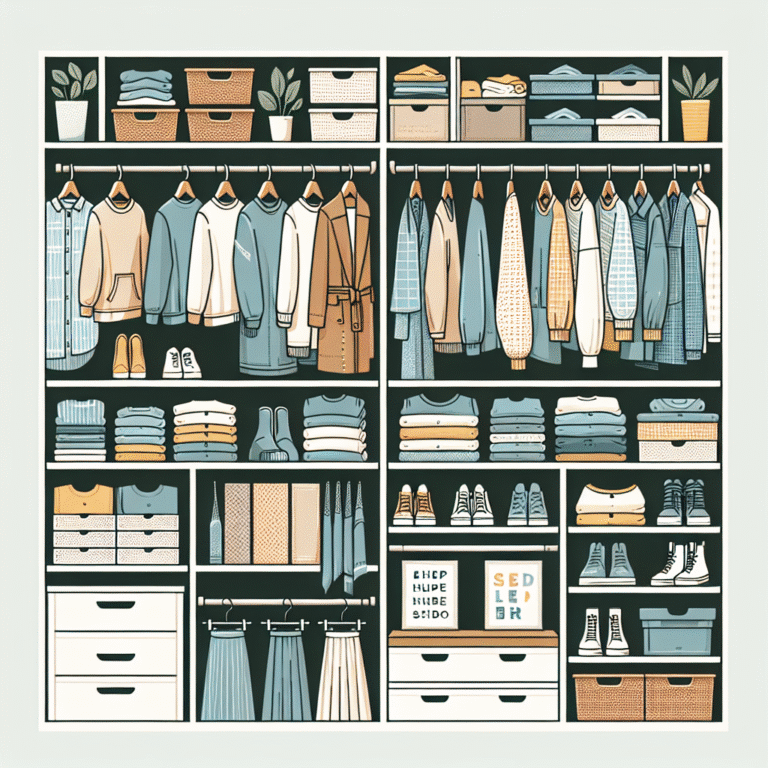 dicas essenciais para manter roupas cápsula em ordem