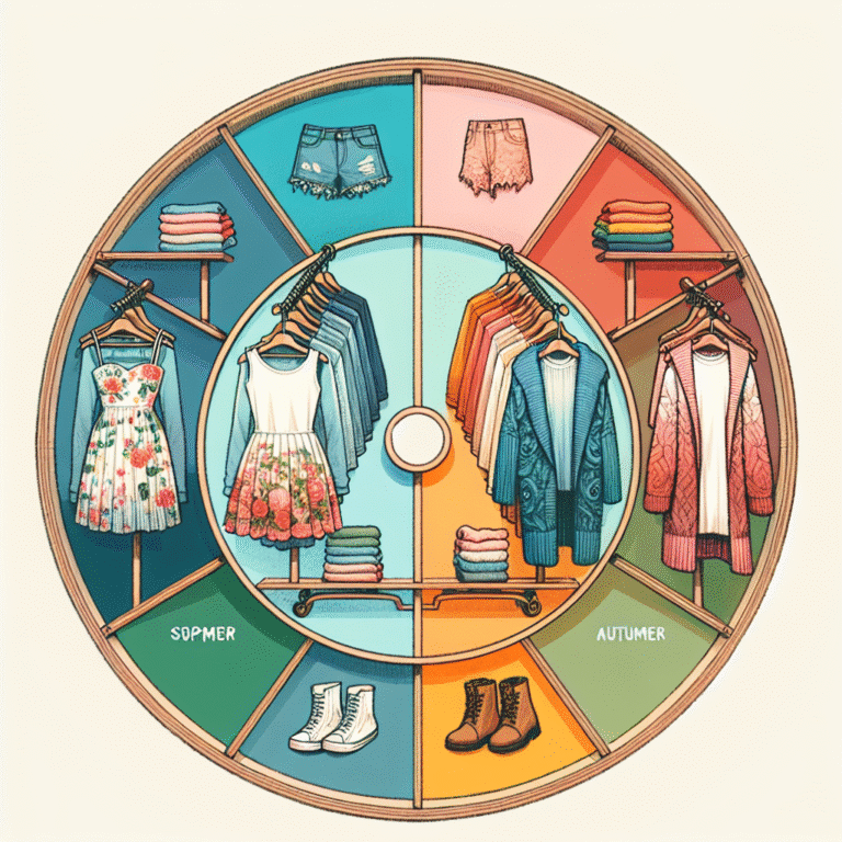 como adaptar roupas cápsula para diferentes estações do ano