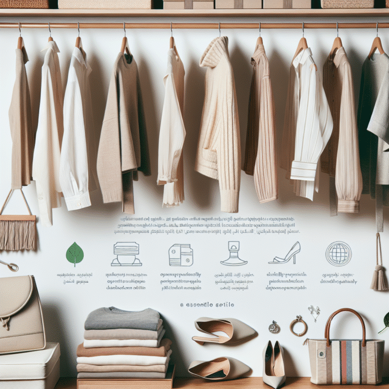 dicas essenciais para um estilo elegante e sustentável