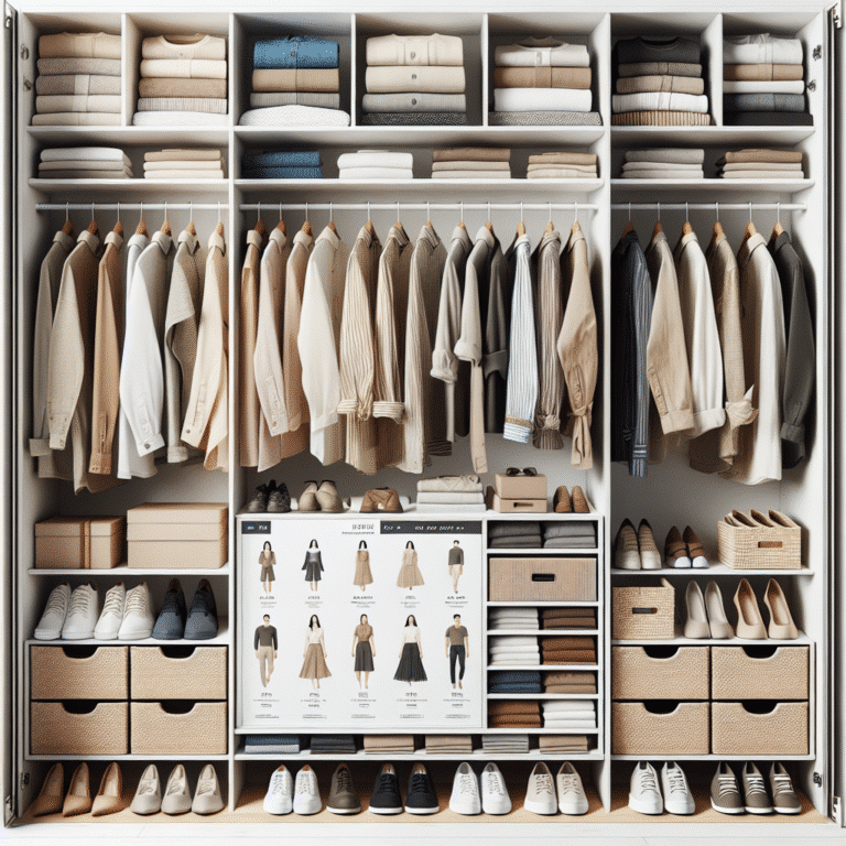 dicas práticas para manter roupas cápsula sempre em ordem