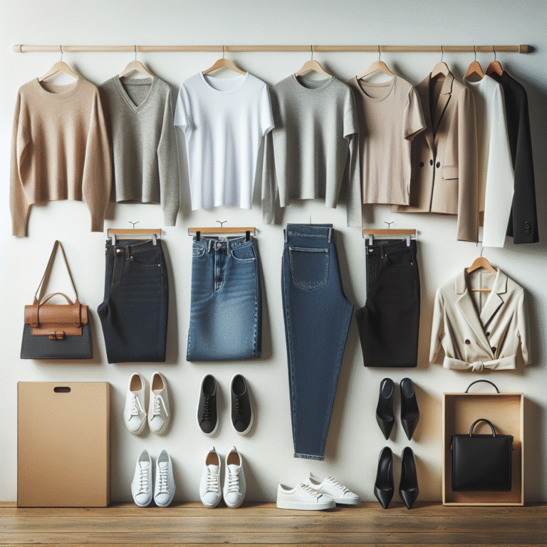 como escolher roupas básicas para um guarda-roupa cápsula